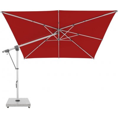 Doppler EXPERT 3 x 3 m zahradní výkyvný slunečník s boční tyčí červená T809 – Hledejceny.cz