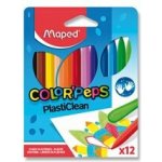 Maped Pastely Color´Peps Plasticlean 12 ks – Zbozi.Blesk.cz