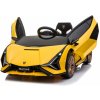 Elektrické vozítko Eljet elektrické auto Lamborghini Sian žlutá