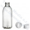 Lékovky Tera Plastová lékovka čirá s bílým víčkem 250 ml