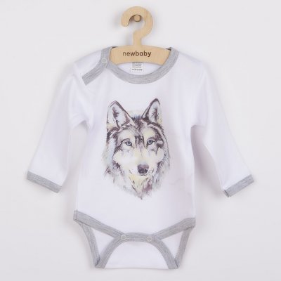 New Baby Body s potiskem Wolf