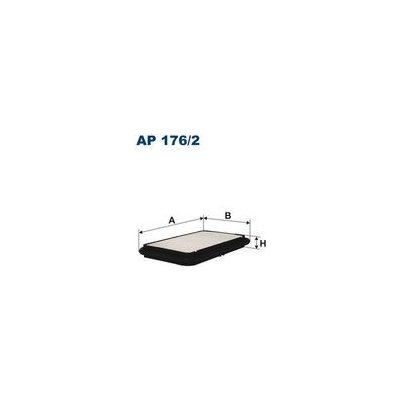 Vzduchový filtr FILTRON AP 176/2 – Hledejceny.cz