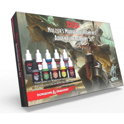 D&D: Nolzur's Marvelous Pigments Adventurers Paint Set Army Painter – Zboží Živě