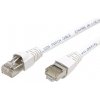 síťový kabel Telegärtner 21.15.3563 S/FTP patch, kat. 6a, LSOH, 7,5m, bílý