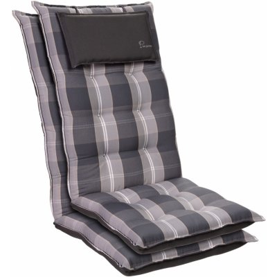 Blumfeldt Sylt, čalouněná podložka, podložka na židli, podložka na výše polohovací křeslo, polštář, polyester, 50 × 120 × 9 cm, 2 x čalounění (CPT10_10240923-2_)