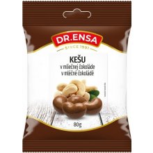 Dr. Ensa Kešu v mléčné čokoládě 80 g