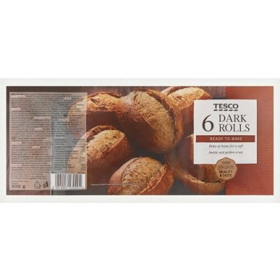 Tesco Tmavé pšeničné bagetky s lněným semínkem předpečené 6 ks 300g – Hledejceny.cz