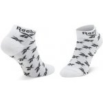 Reebok CL FO Ankle Sock 3Pack bílé / černé – Hledejceny.cz