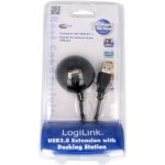 Logilink CU0013B USB 2.0, USB A zásuvka, USB A vidlice, niklovaný, 1,5m – Zboží Mobilmania