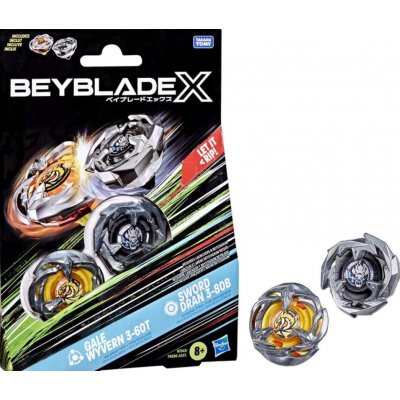 Beyblade x Gale Wyvern 360T and Sword Dran 380B Dual Pack – Zboží Živě