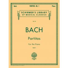 G. Schirmer Noty pro piano Partitas Book 1