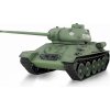 RC model AMEWI RC tank T-34/85 BB Airsoft kouř zvuk proporcionální ovládání RTR sada 1:16