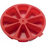 Lékué Červená silikonová dělící forma na dort 26,5 cm – Zboží Dáma