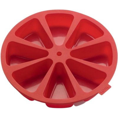 Lékué Červená silikonová dělící forma na dort 26,5 cm – Zboží Dáma