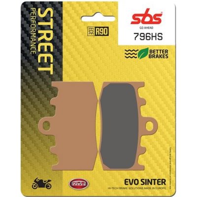SBS destičky přední - 796HS- BMW R 1200 GS, 1150 GS, K 1300 - poední – Sleviste.cz
