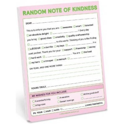 Knock Knock Random Note of Kindness Nifty Note