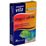 MaxiVita Omega3 rybí olej 30 kapslí – Hledejceny.cz