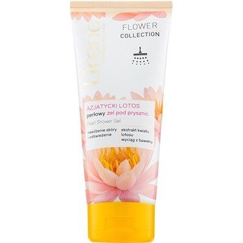 Lirene Flower Collection Asian Lotus perleťový sprchový gel Fresh Lotus Scent 200 ml