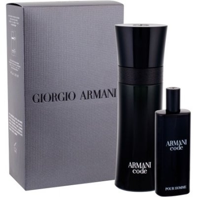 Armani Code for Man EDT 75 ml + EDT 15 ml dárková sada – Zbozi.Blesk.cz