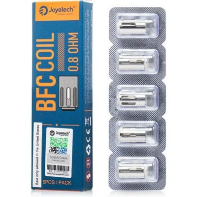 Joyetech BFC Coil 0.8 ohm 5 ks 0.8 ohm – Hledejceny.cz