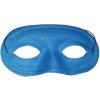 Karnevalový kostým Škraboška maska látková modrá