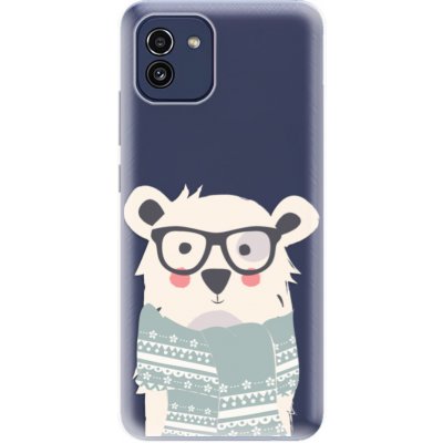 Pouzdro iSaprio - Bear with Scarf - Samsung Galaxy A03 – Hledejceny.cz