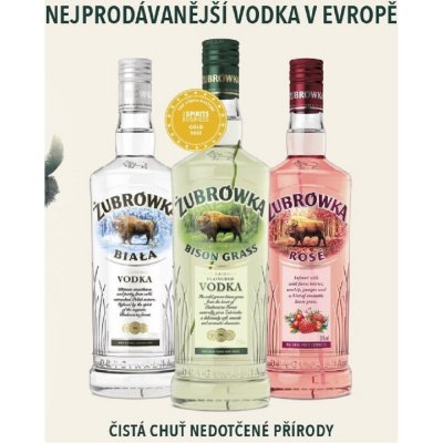 Zubrowka Rosé 32% 0,5 l (holá láhev) – Hledejceny.cz