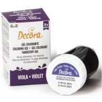 Decora Gelová barva fialová 28 g – Sleviste.cz
