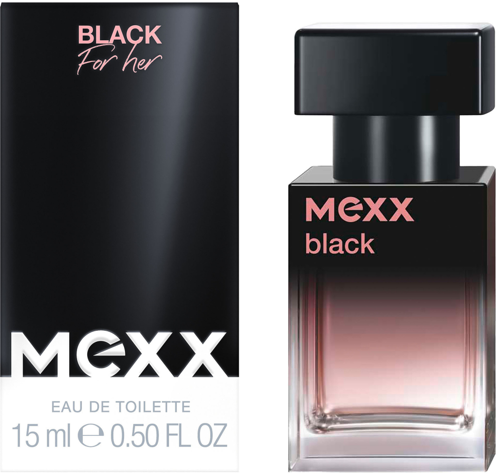 Mexx Black toaletní voda dámská 15 ml