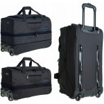 Travelite Basics Black/blue 64 l – Zboží Dáma