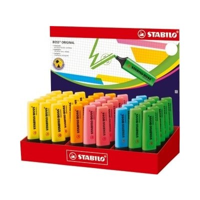 Stabilo Boss Original 45 ks Display 211326 – Hledejceny.cz