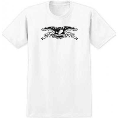 Antihero BASIC EAGLE white w/ BLACK Print triko s krátkým rukávem bílá