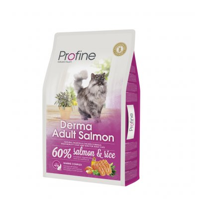 Profine Cat Derma Adult Salmon 10 kg – Zboží Mobilmania