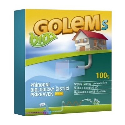 Druchema Bio Golem, aktivátor septiků, bakterie do žump a septiků, 100 g – Hledejceny.cz