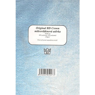 Original BD Crown mikrovláknová utěrka 50 x 60 cm 1 ks – Zboží Dáma