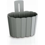 Prosperplast BOARDEE WALL Květináč závěsný 19,4 cm šedý kámen – HobbyKompas.cz