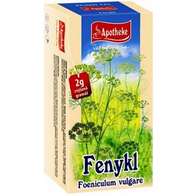 Apotheke Fenykl obecný čaj 20 x 2 g