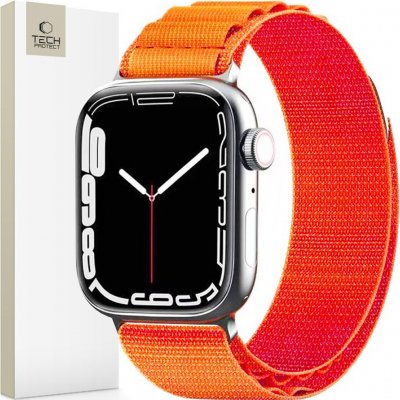 Tech-Protect Nylon pro Apple Watch 42/44/45/49mm, orange TEC928356 – Sleviste.cz