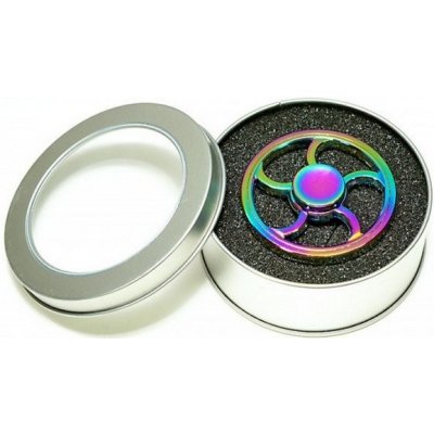 Fidget Spinner Fire Wheel Rainbow