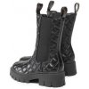 Dámské kotníkové boty Guess kotníková obuv s elastickým prvkem Serlen FL7SRL LEA10 black