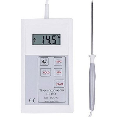 Vpichový teploměr ST-80 s externím čidlem 120 mm, HACCP – Hledejceny.cz