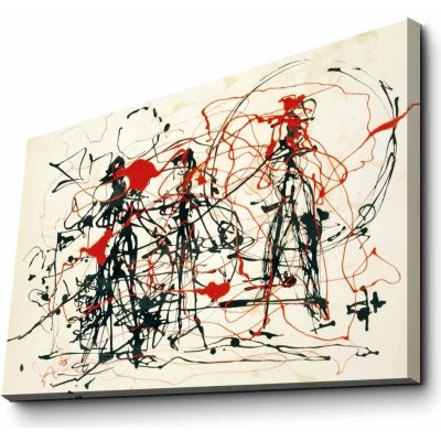 Wallity Reprodukce obrazu Jackson Pollock 070 45 x 70 cm