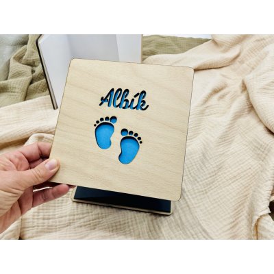 Leporelo nožičky Barva listů: Bílá, Barva přední strany: Tyrkysová – Sleviste.cz