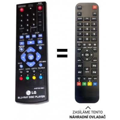 Dálkový ovladač Predátor LG AKB73615801, AKB53967904 – Zboží Živě