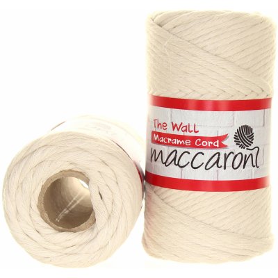 Maccaroni The Wall 3mm krémová 702 – Zboží Mobilmania