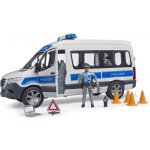 Bruder 2683 MB Sprinter policie se světelným a zvukovým majákem – Zboží Mobilmania