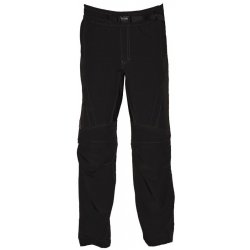 L & pánské softshellové kalhoty černé odepínací nohavice