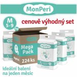 MonPeri Eco Comfort M 5-9 kg 4 x 224 ks – Zboží Dáma