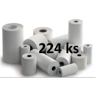 Papírový kotouč papírová páska TERMO, 57/30/12 (9m) - 224ks – Zboží Živě