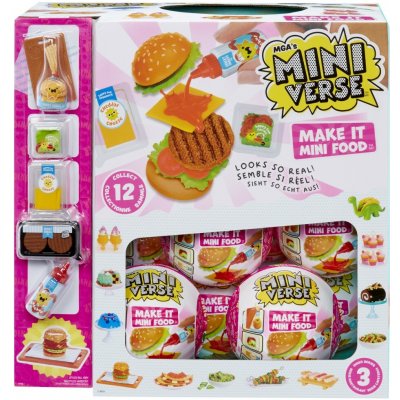 MGA's Miniverse Mini Food Občerstvení, série 3A, PDQ – Zboží Dáma